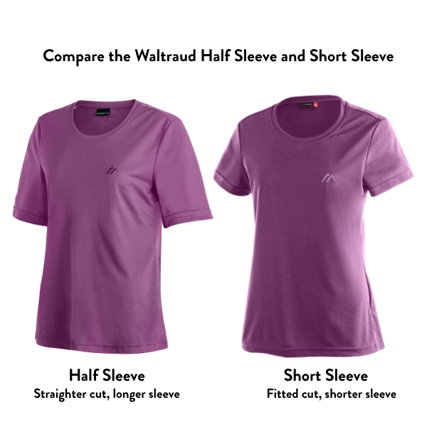 Maier Sports Women's Waltraud H/S Plus Size T-shirt | Half Sleeve