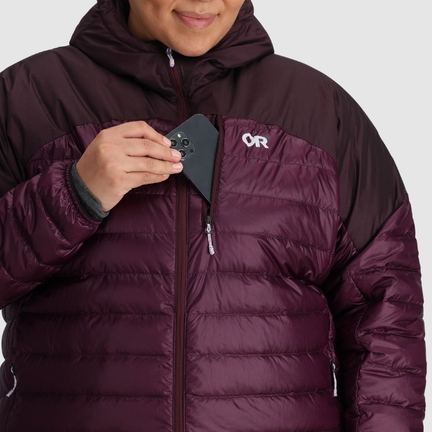 Outdoor Research Women's Helium Down Hoodie | Plus Size Jacket