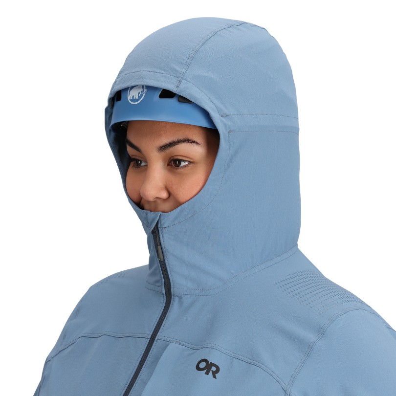 Outdoor Research Women's PLUS SIZE Ferrosi DuraPrint Hoodie | XL size only