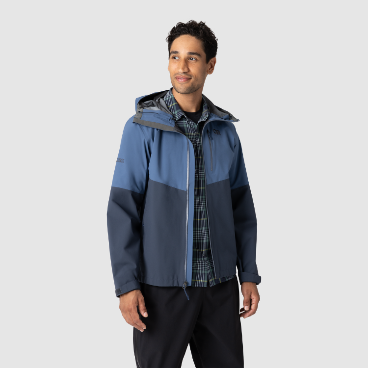 Outdoor Research Men's Foray 3L Rain Jacket – Plus Size XXL & XXXL