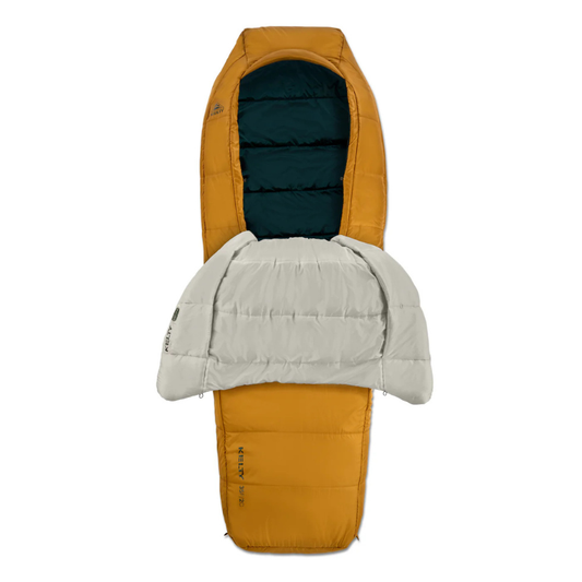 Kelty Eclipse 35 | Wide zipperless sleeping bag | Three lengths