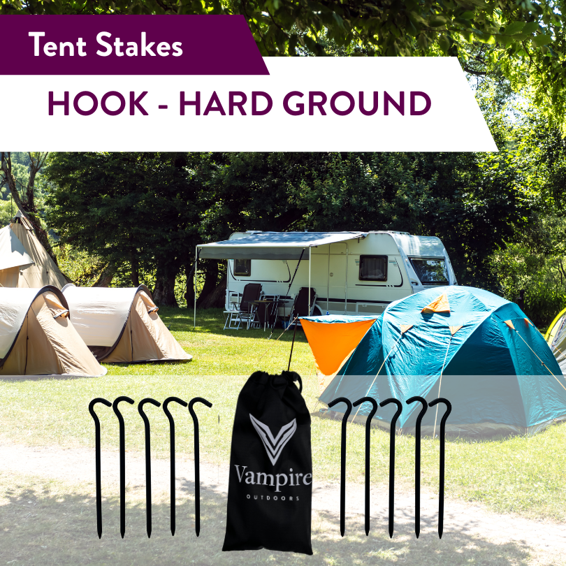 HOOK tent stake