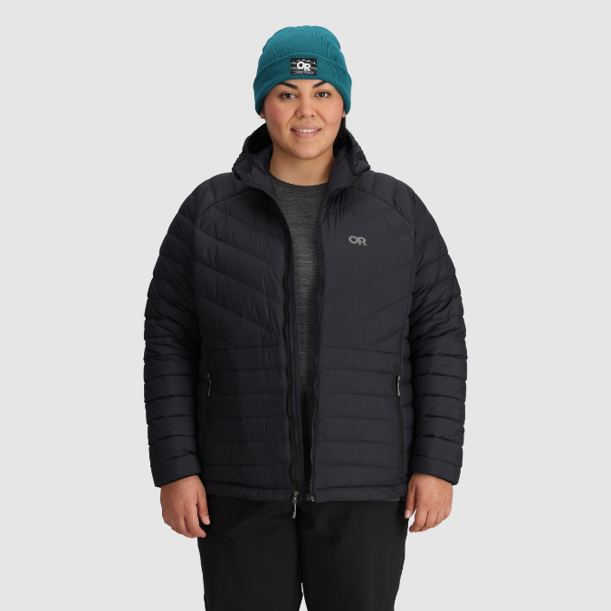Outdoor Research Women's Transcendent Down Hoodie PLUS SIZE
