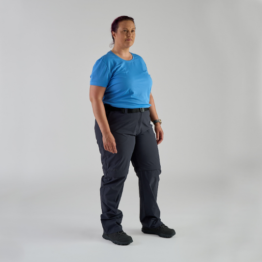 Maier Sports Women's Nata 2 | Plus size zip-off hiking trousers
