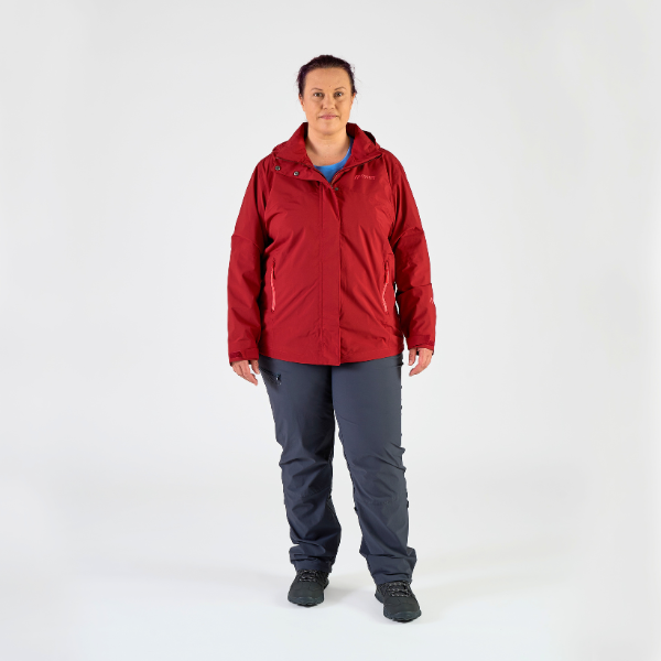 Maier Sports Women's METOR REC W | Plus size waterproof jacket