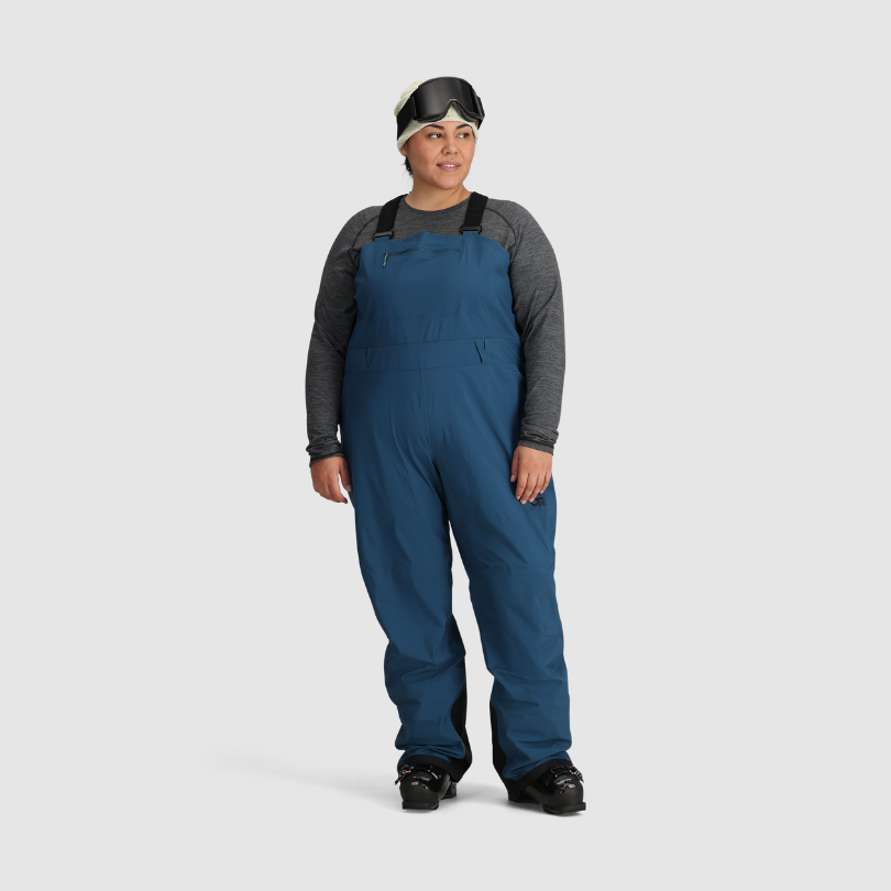 Outdoor Research Women's PLUS SIZE Carbide Bibs | Ski Wear - size 3X only