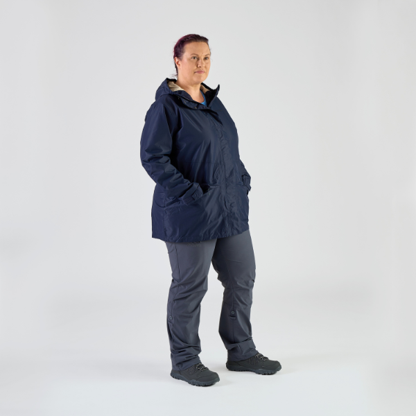 Maier Sports Women's BROCKEN LONG| Plus size waterproof jacket
