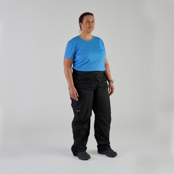 Maier Sports Women's RAINDROP L | Plus size waterproof trousers