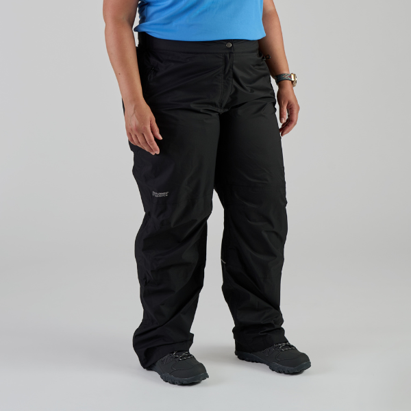 Maier Sports Women's RAINDROP L | Plus size waterproof trousers