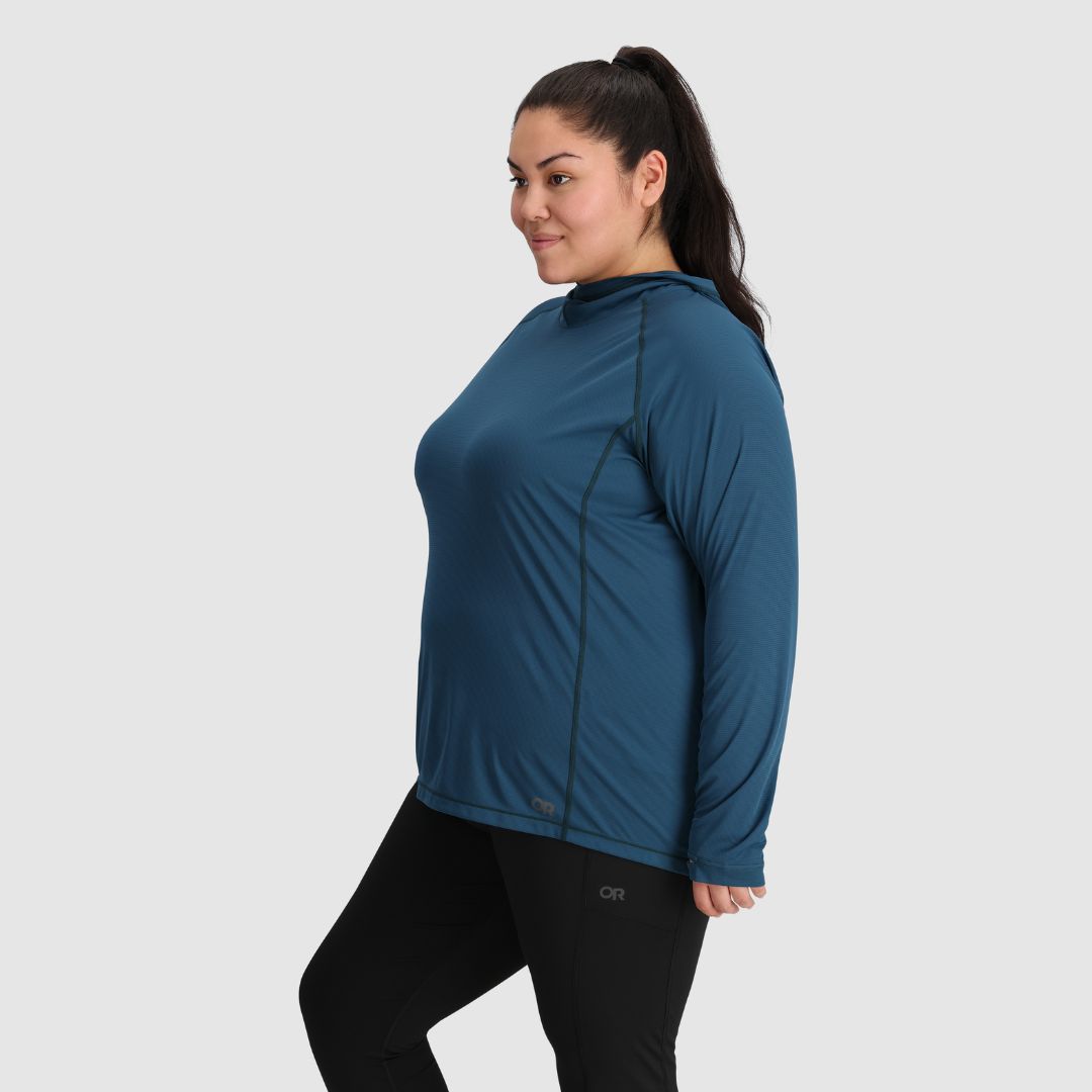 Outdoor Research Women's PLUS SIZE Echo Hoodie | Base Layer Top