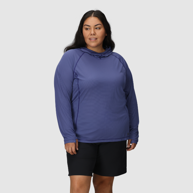 Outdoor Research Women's PLUS SIZE Echo Hoodie | Long sleeve t-shirt