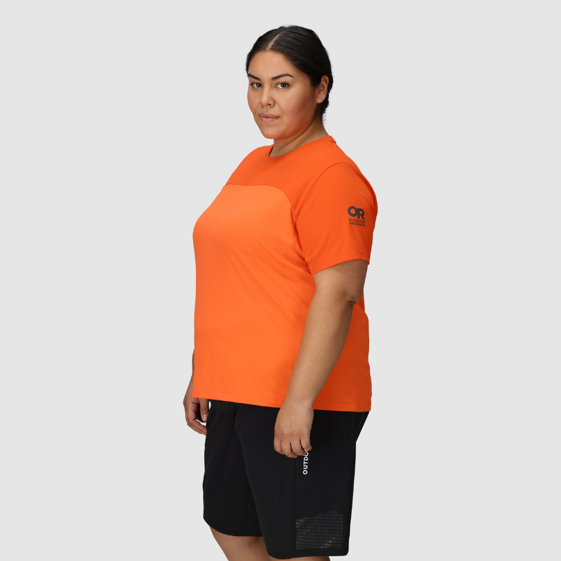 Outdoor Research Women's PLUS SIZE Freewheel MTB Short Sleeve Jersey