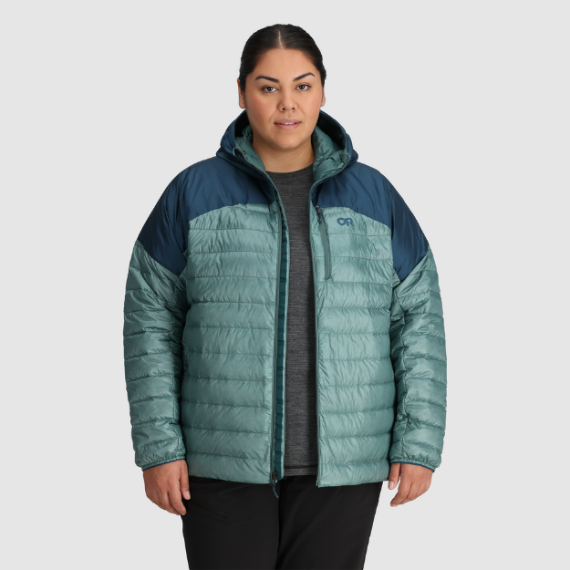 Outdoor Research Women's Helium Down Hoodie | Plus Size Jacket