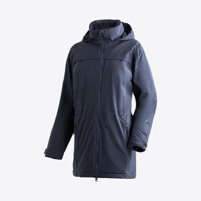 Maier Sports Women s METOR COAT W Plus size longer length winter jac Vampire Outdoors