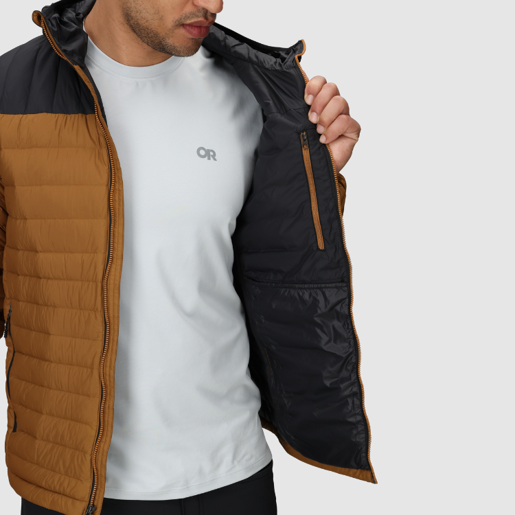 Outdoor Research Men's Transcendent Down Hoodie | 2XL & 3XL sizes