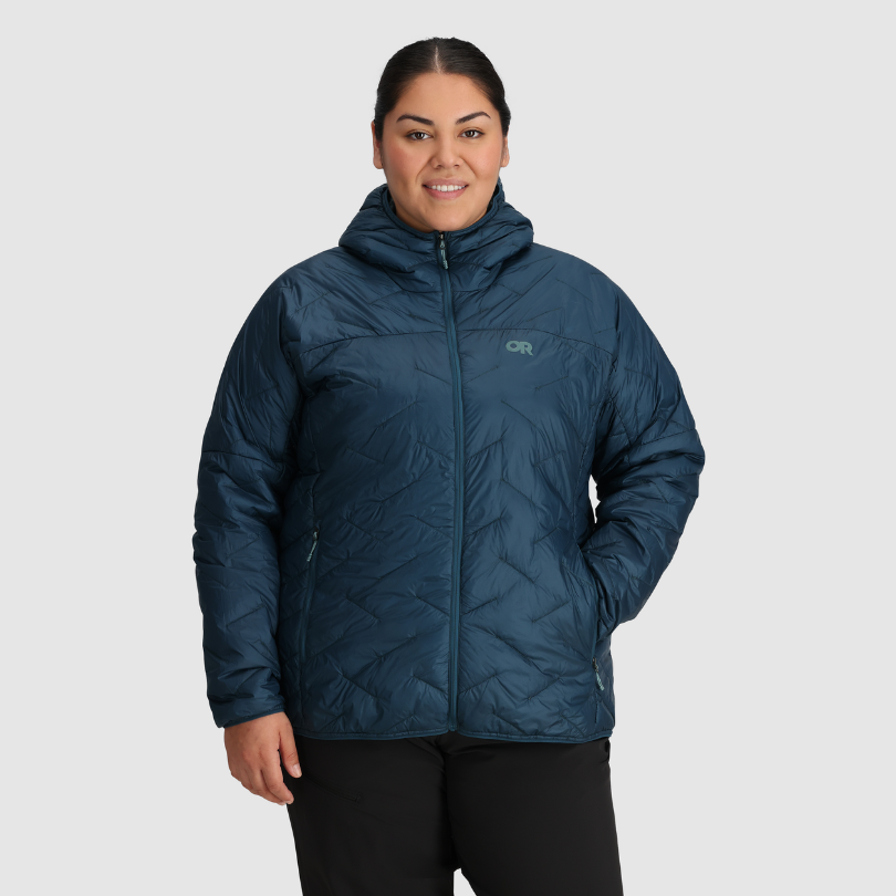 Outdoor Research Women's PLUS SIZE SuperStrand LT Insulated Hooded Jacket