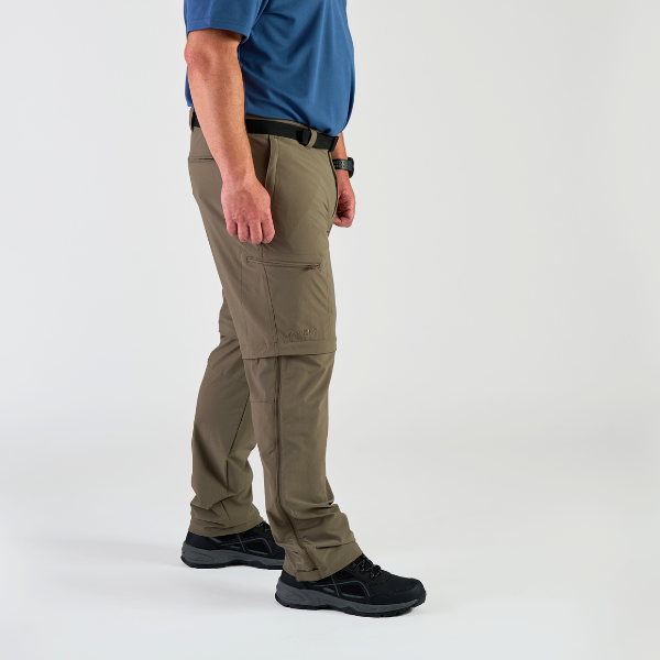 Maier Sports Men's TAJO| Large size zip-off hiking trousers