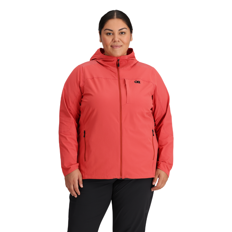 Outdoor Research Women's PLUS SIZE Ferrosi DuraPrint Hoodie | XL size only