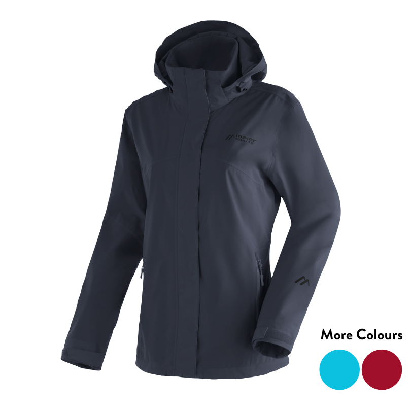 Maier Sports Women's METOR REC W | Plus size waterproof jacket