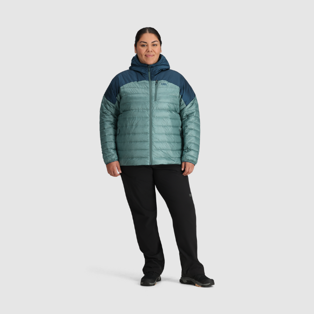 Outdoor Research Women's Helium Down Hoodie | Plus Size Jacket