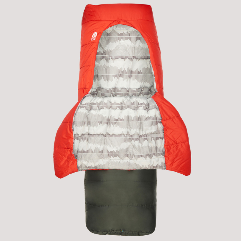 Sierra Designs Frontcountry Bed 20F/0C | Wide & Long Synthetic Sleeping Bag