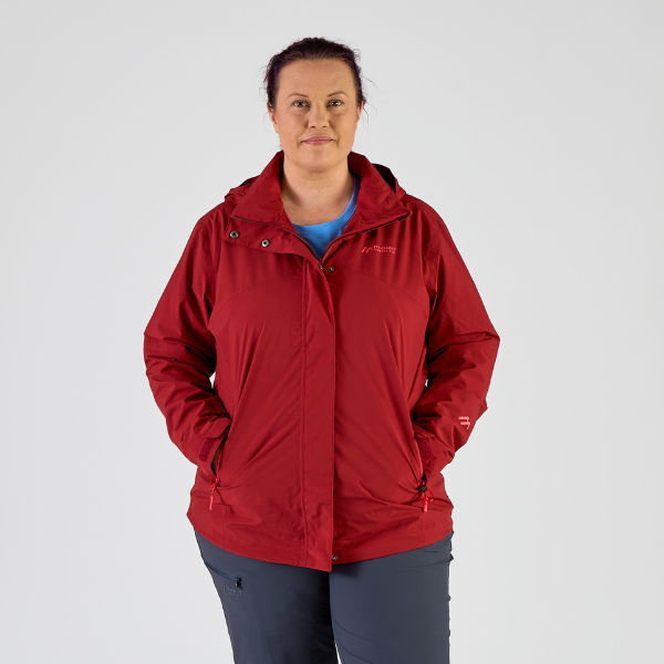 Maier Sports Women's METOR REC W | Plus size waterproof jacket