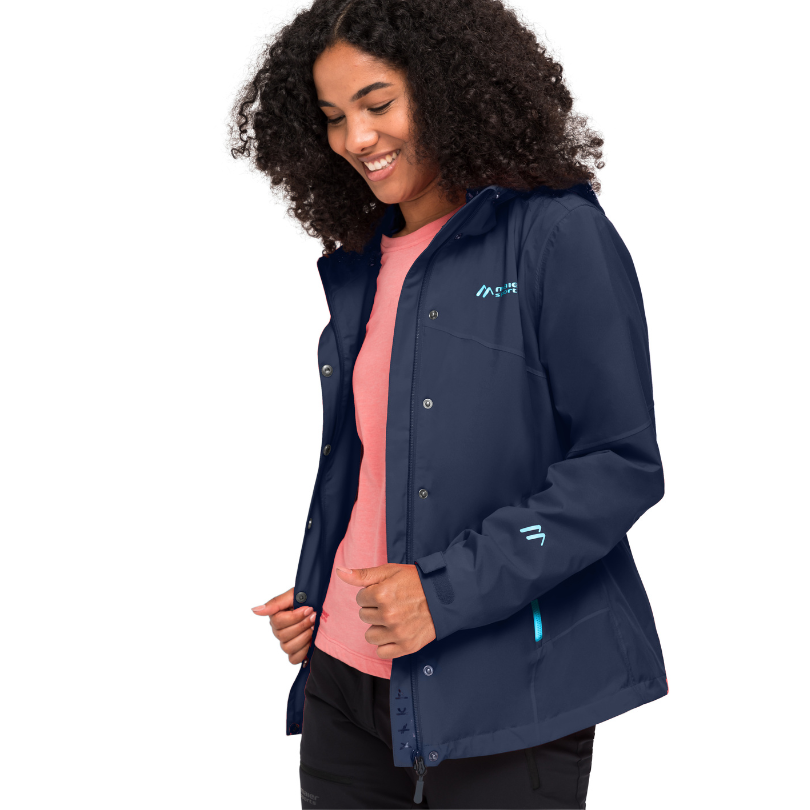 Maier Sports Women s METOR REC W Plus size waterproof jacket Vampire Outdoors