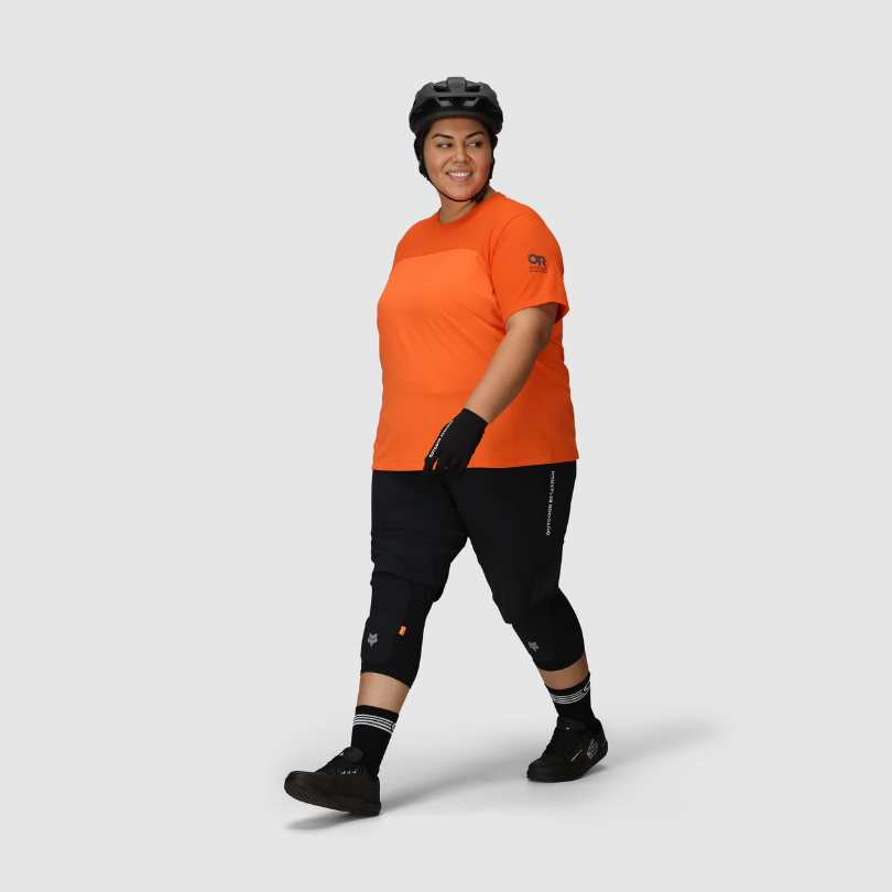 Outdoor Research Women's PLUS SIZE Freewheel MTB Short Sleeve Jersey