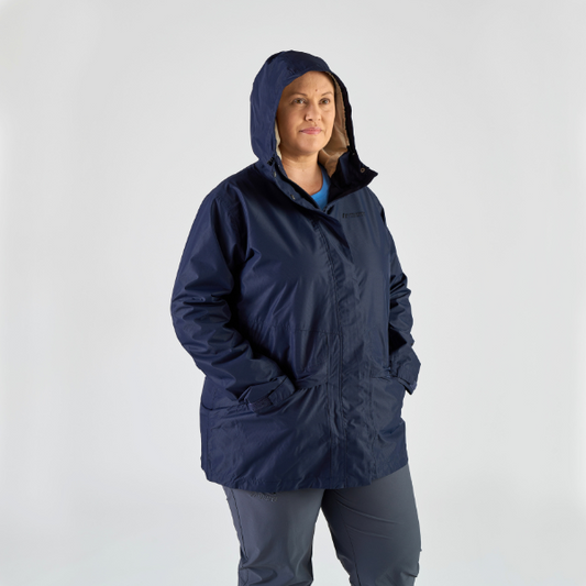 Maier Sports Women's BROCKEN LONG| Plus size waterproof jacket