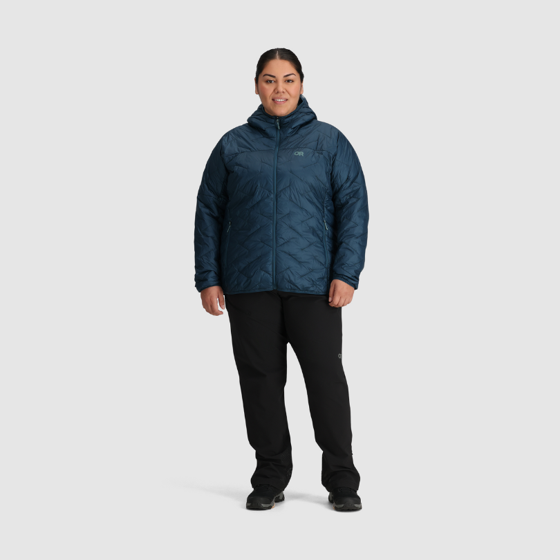 Outdoor Research Women's PLUS SIZE SuperStrand LT Insulated Hooded Jacket