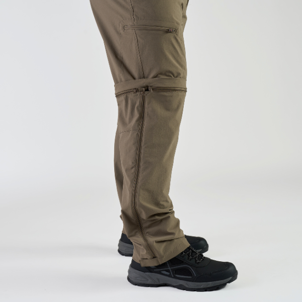 Maier Sports Men's TAJO| Large size zip-off hiking trousers