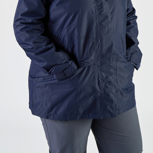 Maier Sports Women's BROCKEN LONG| Plus size waterproof jacket