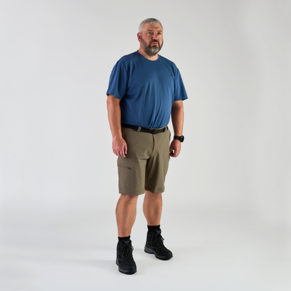 Maier Sports Men's TAJO| Large size zip-off hiking trousers
