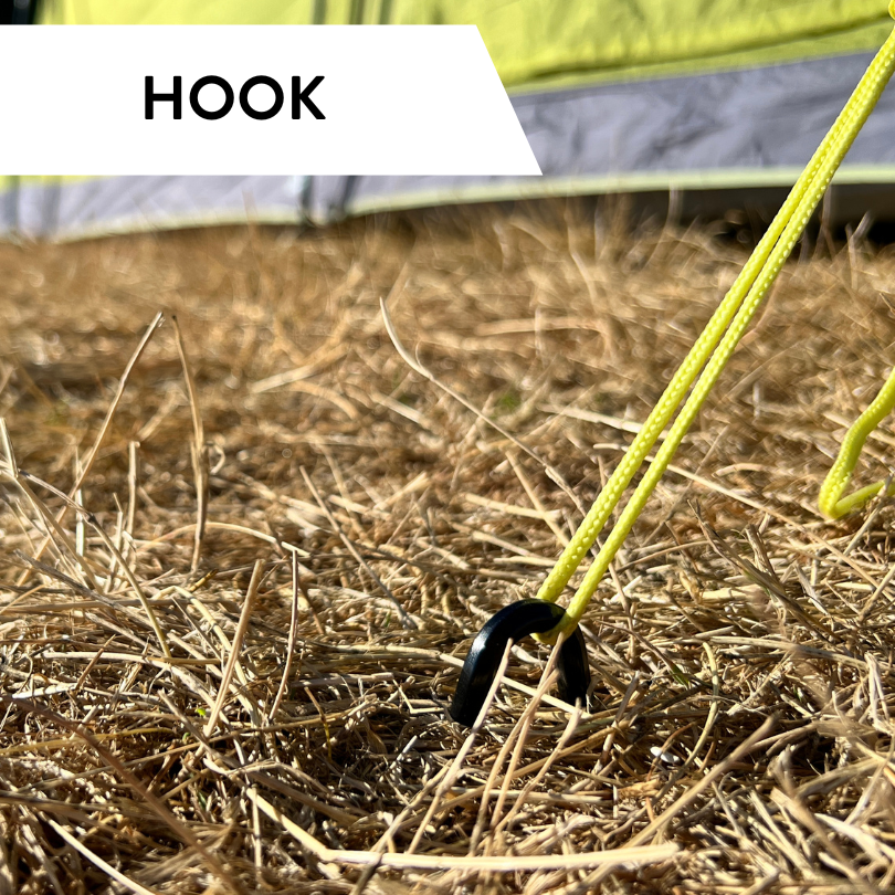 HOOK tent stake
