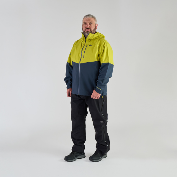 Outdoor Research Men's Foray 3L PLUS SIZE Rain Jacket