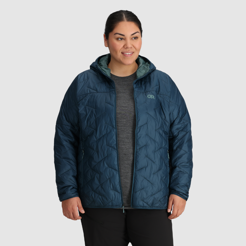 Outdoor Research Women's PLUS SIZE SuperStrand LT Insulated Hooded Jacket