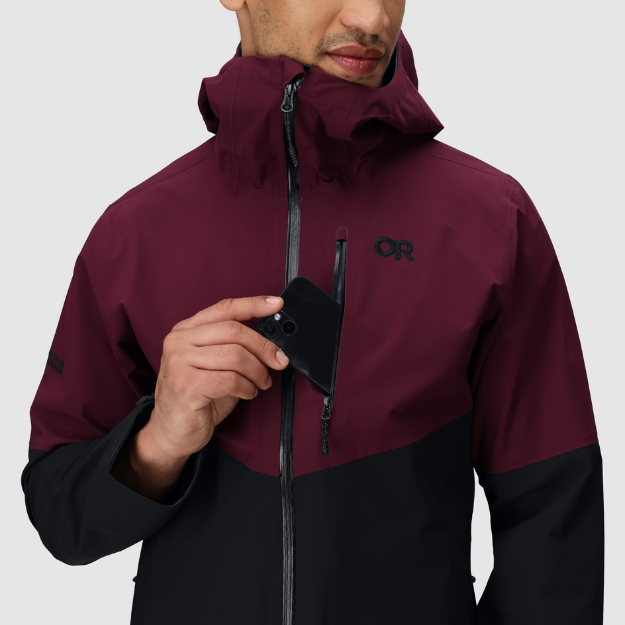 Outdoor Research Men's Foray 3L PLUS SIZE Rain Jacket