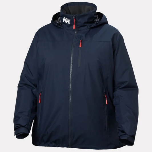 Helly Hansen Women's Crew Hooded Midlayer Plus Jacket 2.0