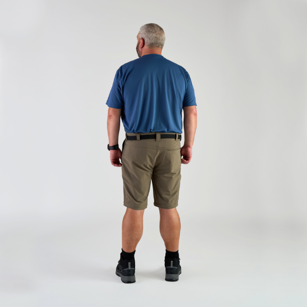 Maier Sports Men's TAJO| Large size zip-off hiking trousers