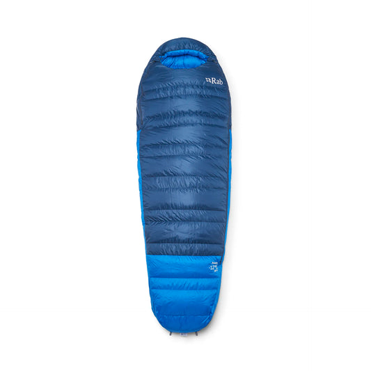 Rab Ascent -12C / 10F Down Sleeping Bag | Wide Fit for Larger Campers
