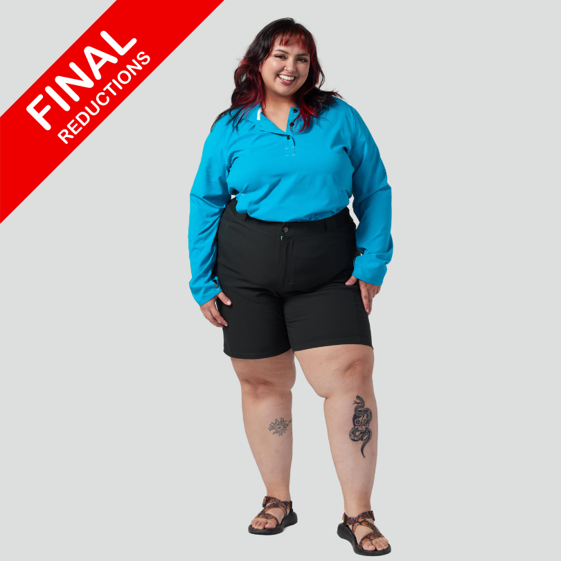 Alpine Parrot Cypress PLUS SIZE Shorts CLEARANCE