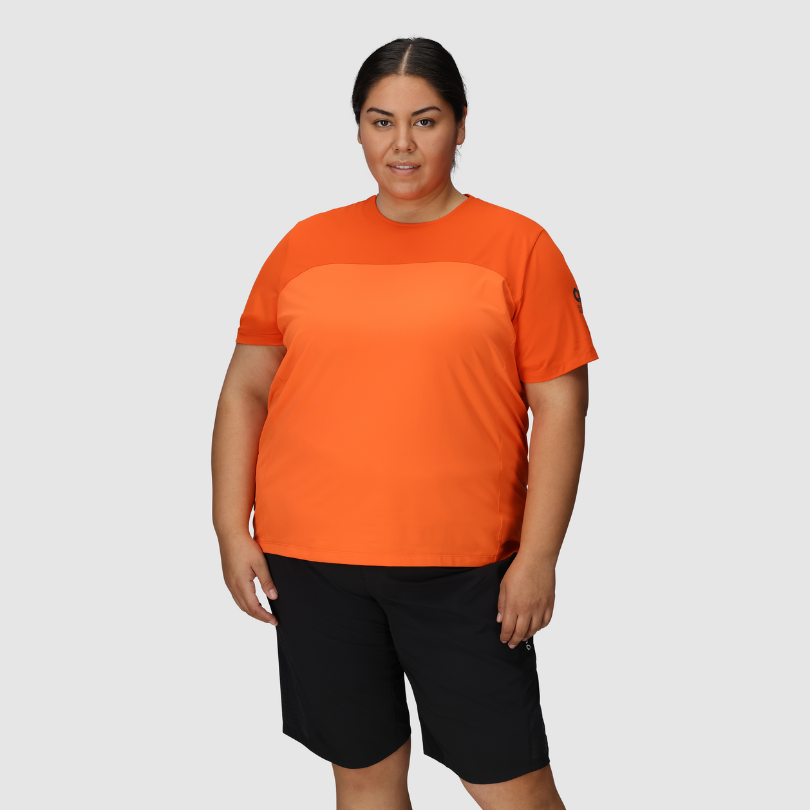 Outdoor Research Women's PLUS SIZE Freewheel MTB Short Sleeve Jersey