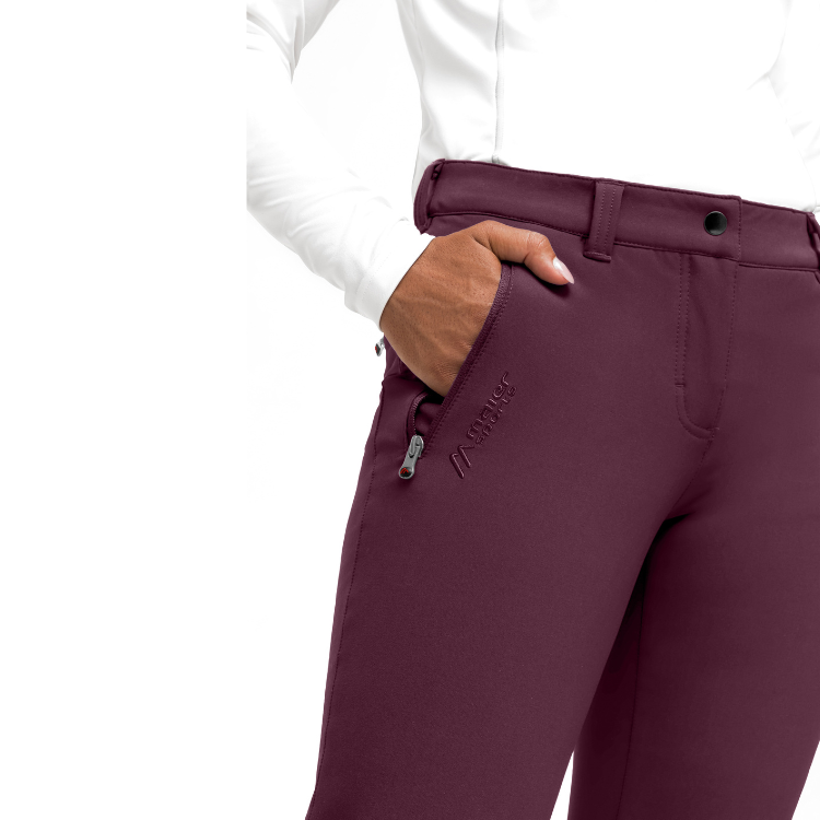 Maier Sports Women's Helga Pants | Plus size fleece-lined leggings