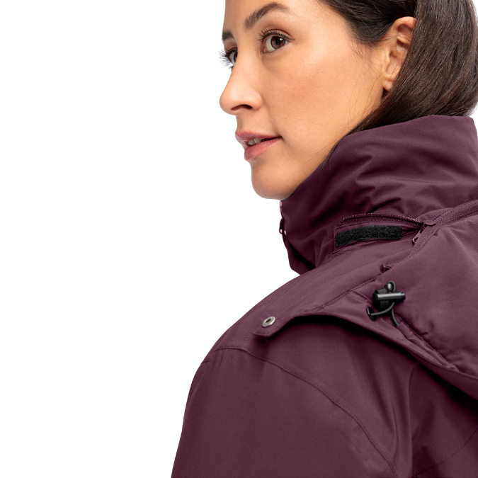 Maier Sports Women's METOR COAT W | Insulated Waterproof Jacket