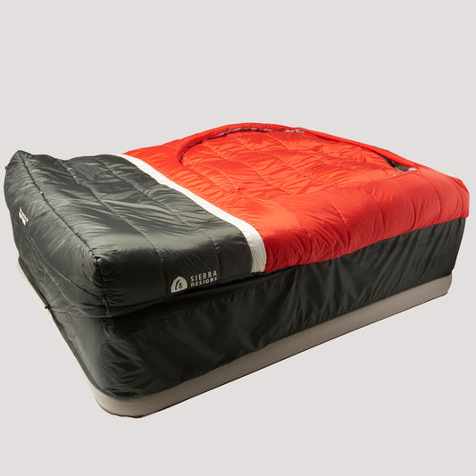 Sierra Designs Frontcountry Bed 20 Queen Sleeping Bag | Double Wide