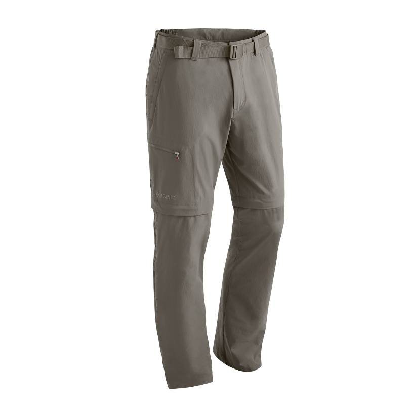 Maier Sports Men's TAJO| Large size zip-off hiking trousers