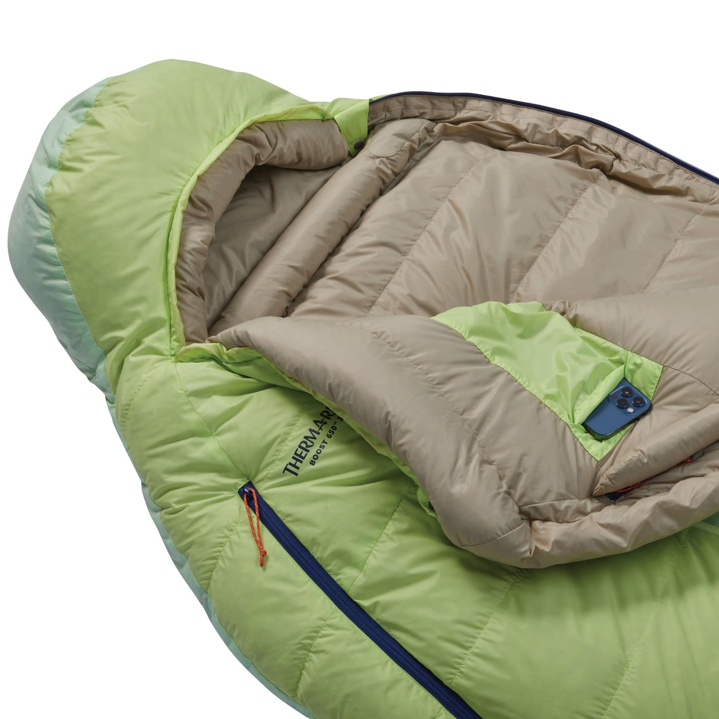 Therm-a-Rest Boost 650 32F/0C WIDE Sleeping Bag | Extra Wide - 3 Lengths