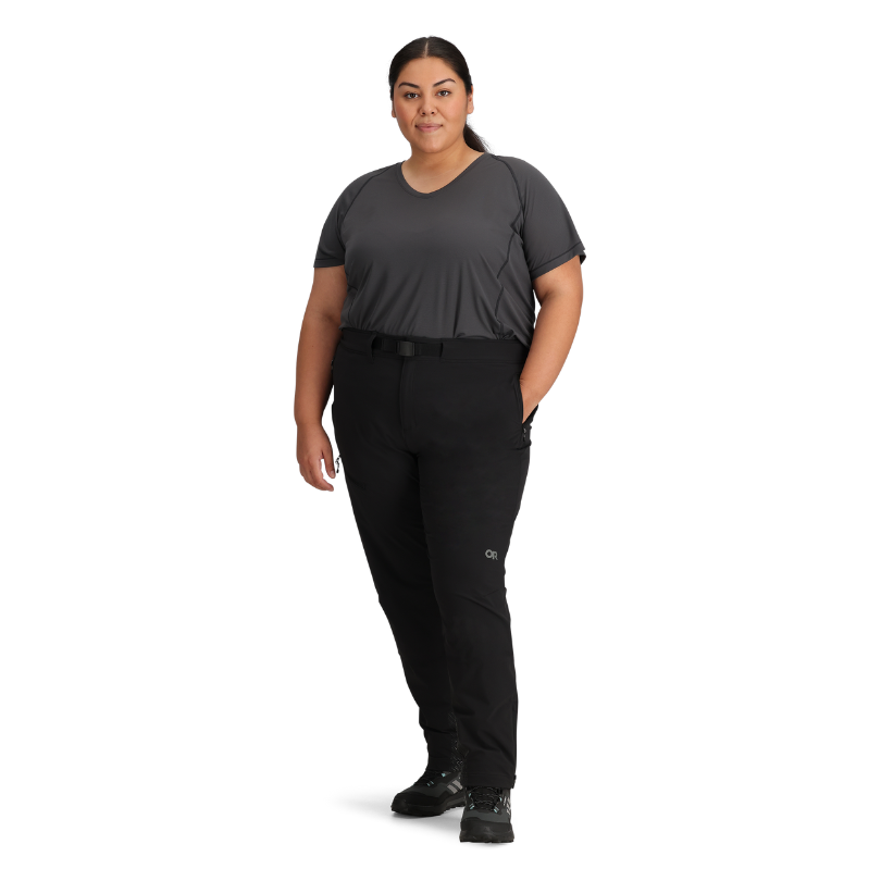 Womens plus fashion size walking trousers