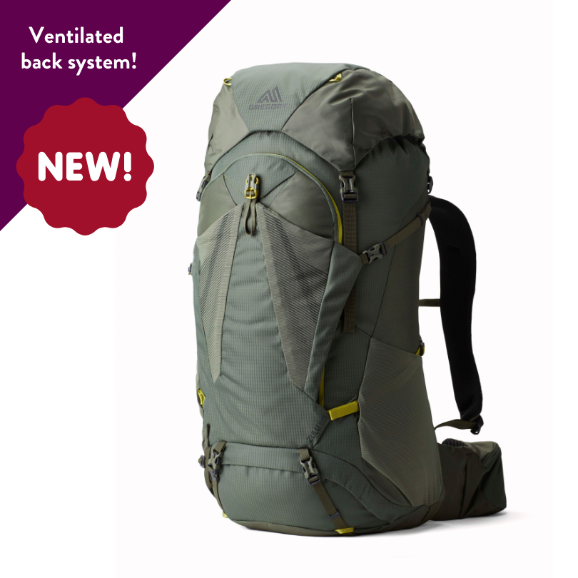 Gregory Zulu 65L Plus Size Backpack Unisex/Men's Fit – Vampire