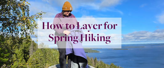 How to Layer for Spring Hiking & Walking in the UK (Plus Size Guide)